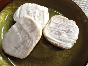 White Chocolate Macadamia Shortbread