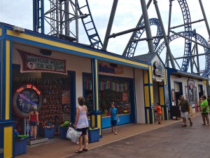 Paradise Pier Midway games