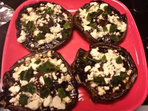 Portobello Mushroom Burgers via Zagleft