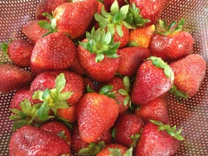 strawberries