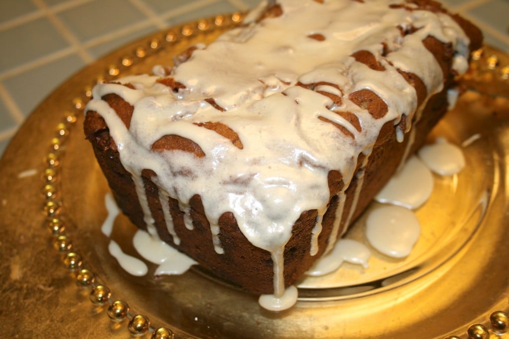 Spiced Pumpkin and White Chocolate Bread With Maple Glaze from Zagleft - 2