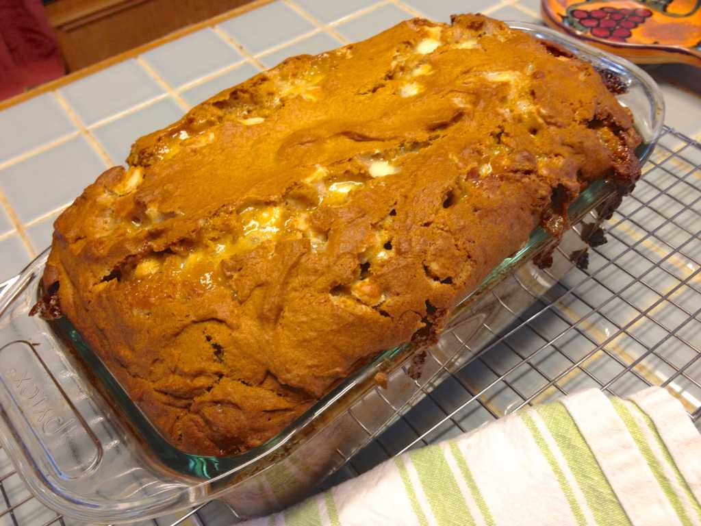 Spiced Pumpkin and White Chocolate Bread With Maple Glaze from Zagleft - 3